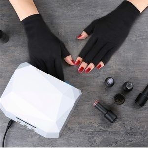 🆕 UV Shield Glove Gel Manicures Glove Anti UV Fingerless Gloves Protect Hands